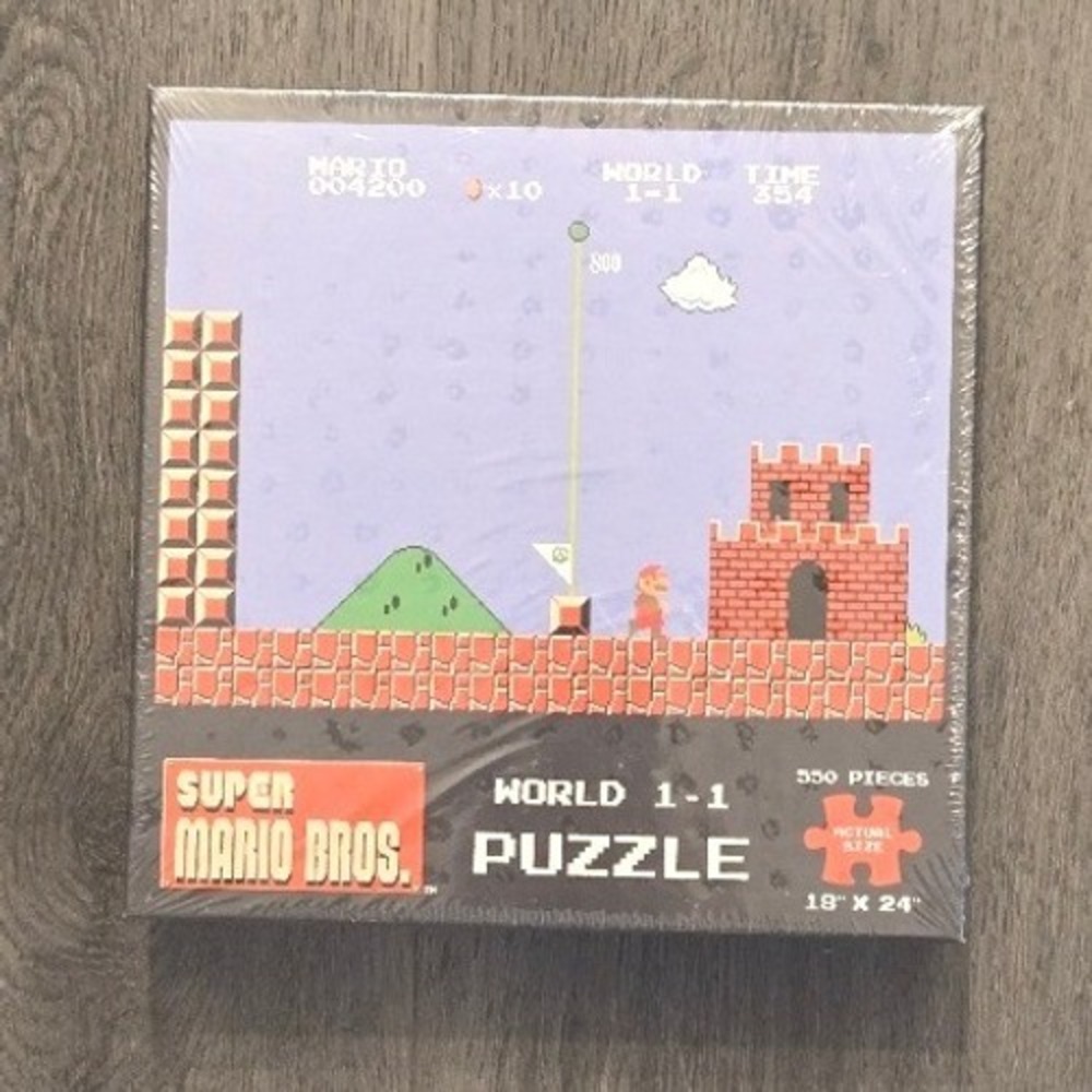 Super Mario Bros World 1-1 550 Piece Jigsaw Puzzle USAopoly Sealed